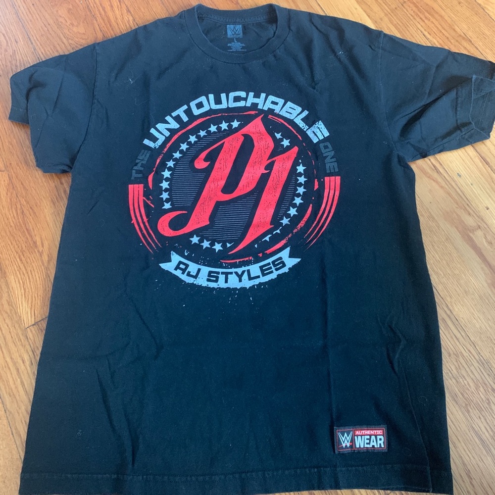 Aj styles wwe shirt